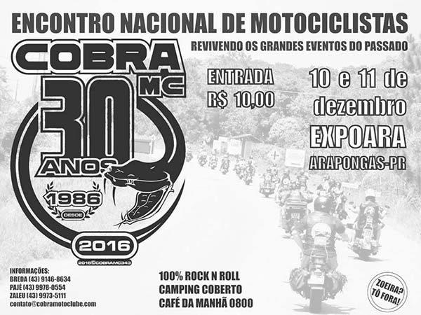Encontro Nacional de Motociclistas em Arapongas