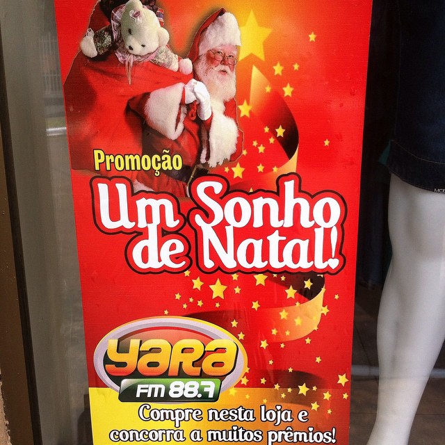 PROMOÇÃO: UM SONHO DE NATAL - RÁDIO YARA FM 88,7 & MR STORE