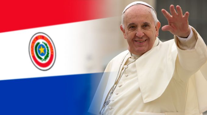 Papa movimenta nação Paraguaia 