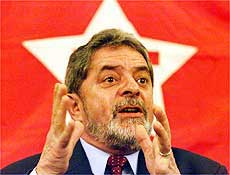 Lula diz que nÃ­o tem pressa para trocar ministro e elogia PT