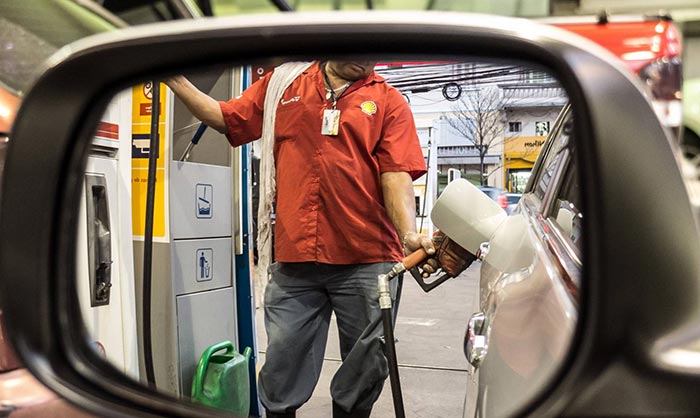Após aumento de impostos gasolina sobre 7,66% em Londrina