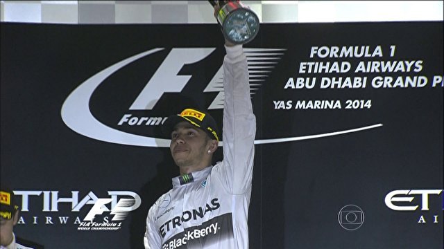 Hamilton deixa Nico para trás, vence GP de Abu Dhabi e é bicampeão da F-1