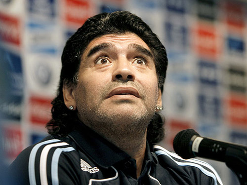 Maradona sobre Riquelme: 