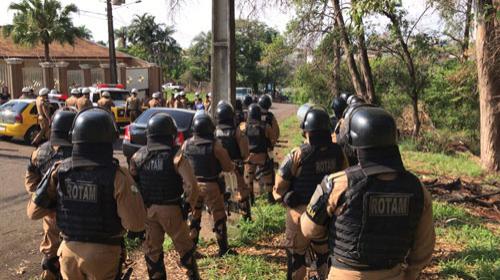 PM cumpre reintegração de posse em área ocupada na zona norte de Londrina