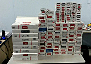 CMTU faz apreensão de cigarros comercializados ilegalmente em áreas públicas