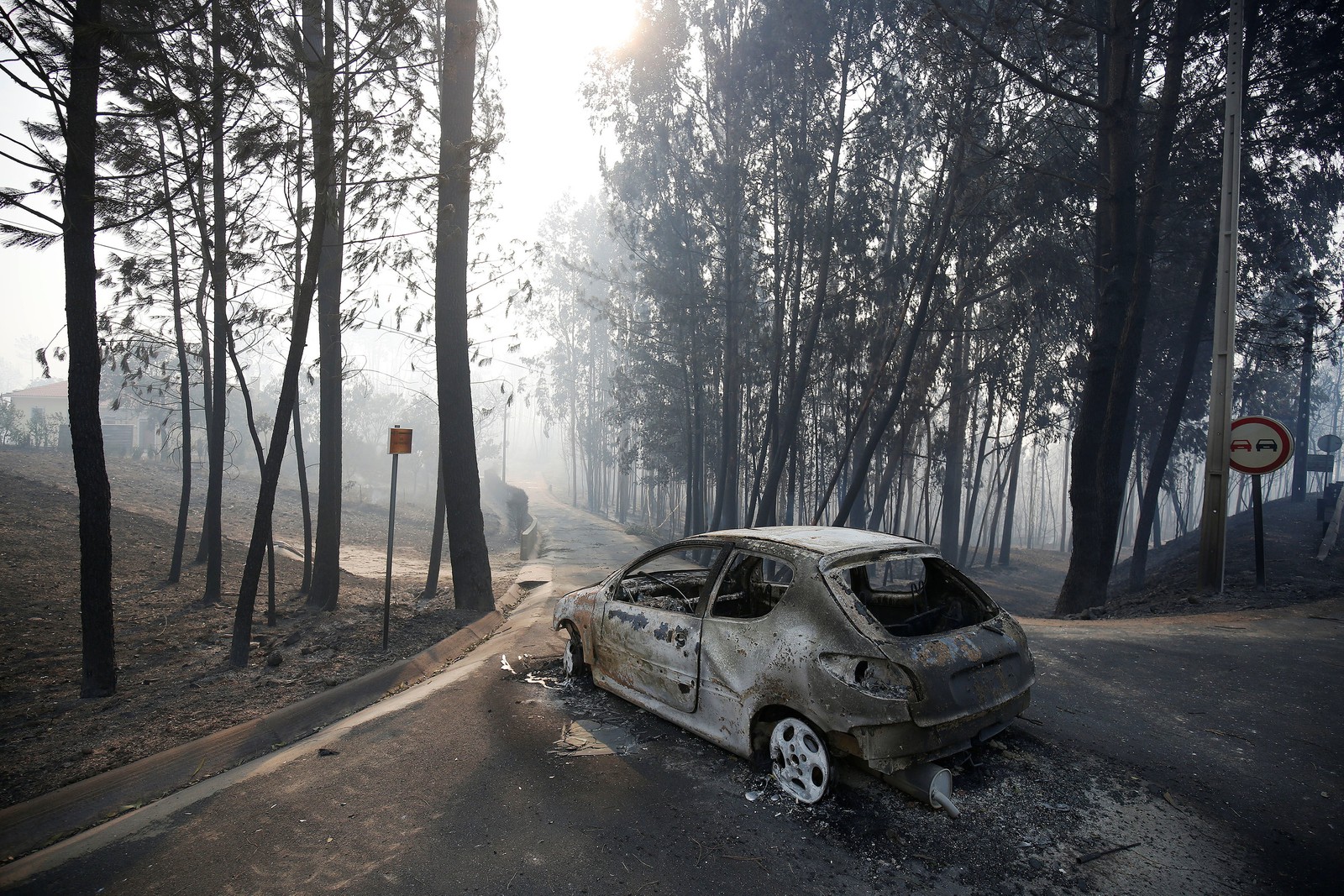 Incêndio florestal deixa ao menos 63 mortos em Portugal