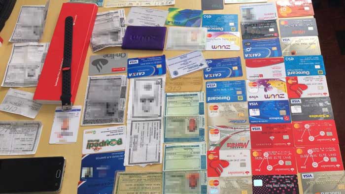 GOLPE! Londrina: homem é preso com quase 30 cartões de crédito em nomes de terceiros
