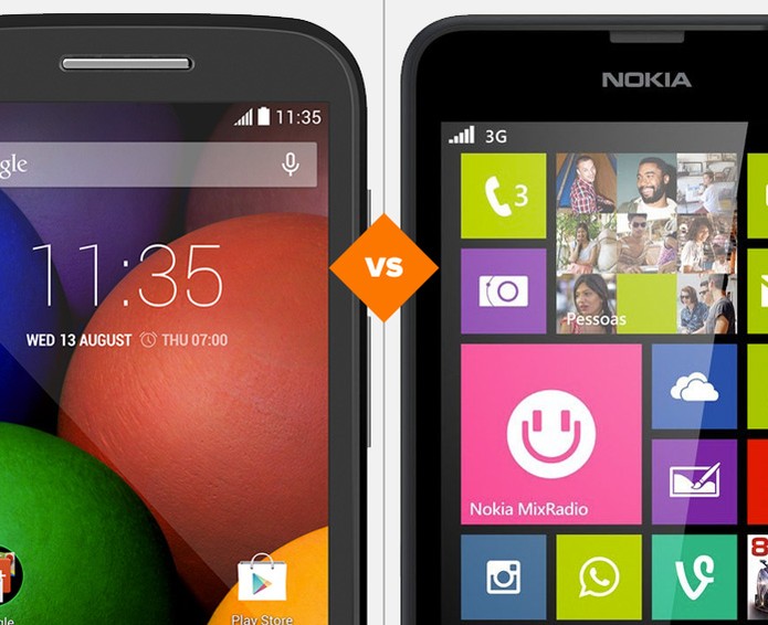 Moto E ou Lumia 630? Veja qual é o melhor smartphone â€˜baratinhoâ€™