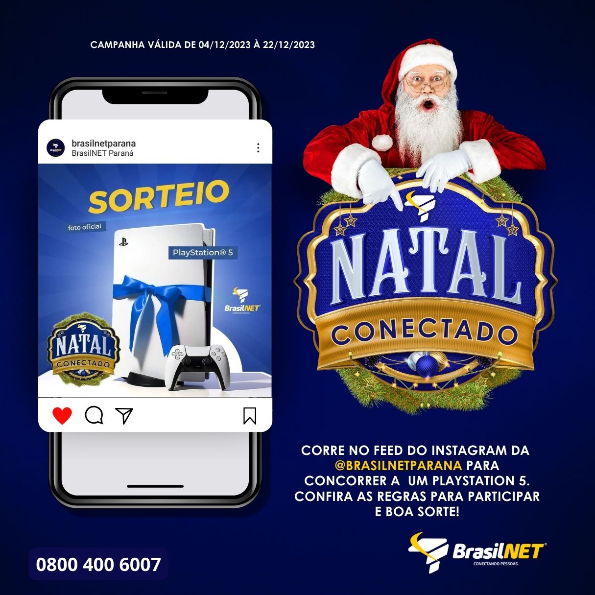 Natal Conectado BrasilNet