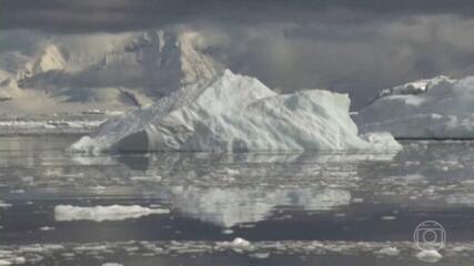 Nível de gelo no mar da Antártica atinge menor nível da história