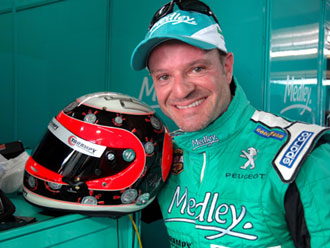 Stock Car: capacete de Barrichello homenageia Corinthians