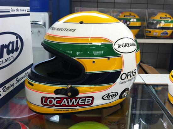 Barrichello correrÃ¡ com capacete em homenagem a Ayrton Senna