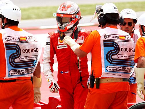 Chefe da Ferrari teria pedido demissÃ­o de Kimi Raikkonen depois do GP da Espanha