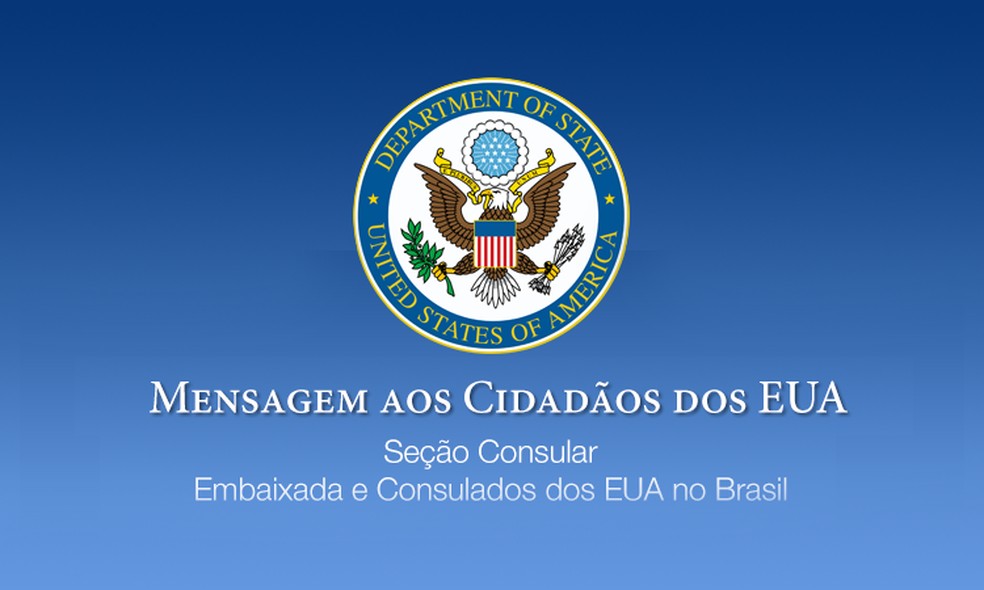 Embaixada dos EUA pede retorno imediato de americanos que est?o no Brasil
