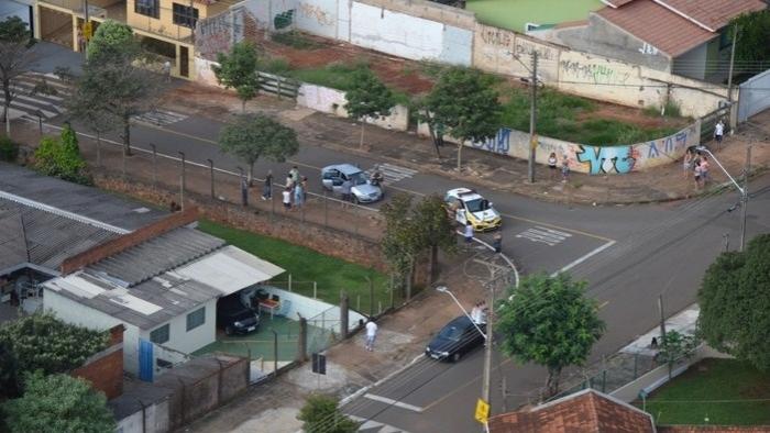 VEJA O VÍDEO! Três homens são presos nesta sexta após assalto a açougue em Londrina