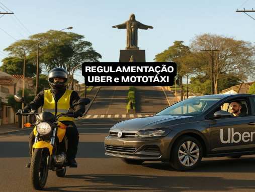 Vereadores pedem a regulamentação dos serviços de Uber e Mototáxi em Cornélio Procópio
