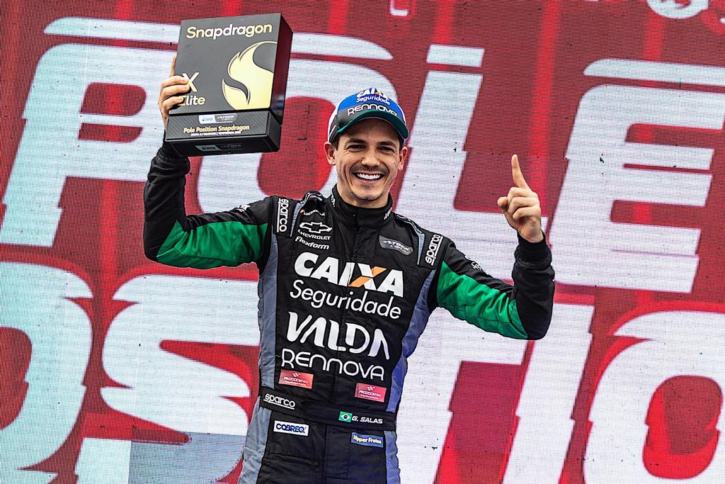 O pole Guilherme Salas<br/>(Bruno Terena/MS2)